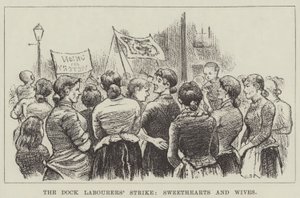 Hamnarbetarnas strejk, älsklingar och fruar av William Douglas Almond