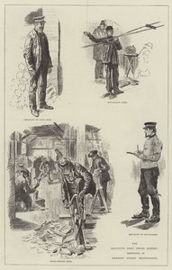 Frälsningsarméns sociala program, skisser på Hanbury Street, Whitechapel
