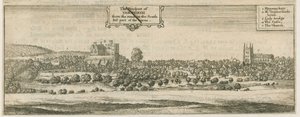 Tamworth - Panorama: gravyr och [1600-talet]