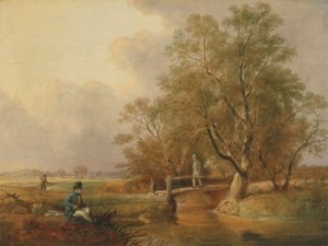 Fiske: Bottenfiske (olja på duk) av William E. Jones