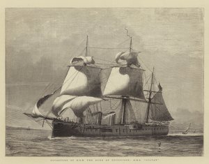 Avgång av HKH hertigen av Edinburgh, HMS Sultan