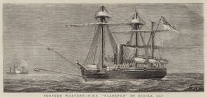 Torpedkrigföring, HMS Flamingo i Besika Bay