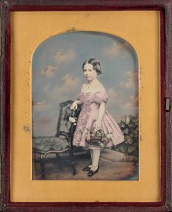 Porträtt av en flicka,ca. 1852 (foto)