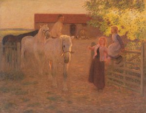 Den gamla porten, ca 1896 (olja på duk) av William Edward Stott