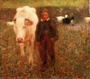 Den vita kon av William Edward Stott