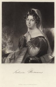 Felicia Hemans av William Edward West