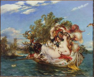 Phaedria och Cymochles av William Etty