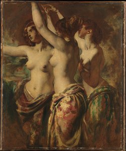 De tre gracerna av William Etty