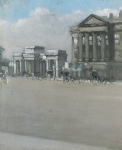 Hyde Park Corner i dimma av William Evelyn Osbourne