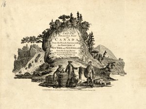 Indianer i pälshandeln i Kanada, 1777.