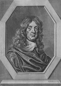 Abraham Cowley, engelsk poet (gravyr)