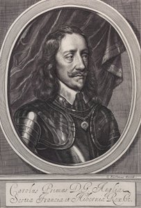 Kung Karl I, ca. 1658.. av William Faithorne