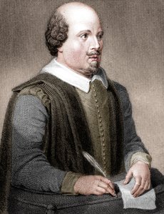William Shakespeare, engelsk poet och dramatiker, 1820.