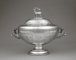 Soppterrin, ca 1860 (silver) av William Forbes