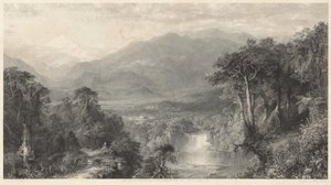 Andernas hjärta av William Forrest, after Frederic Edwin Church