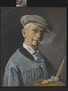 The Painter Man (olja på duk)