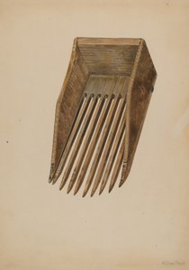 Cranberry Harvesting Scoop, ca. 1942.