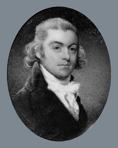 Porträtt av en gentleman, ca. 1795. av William Franks