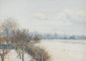 Vinter i Ousedalen, 1891