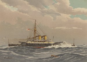 HMS Rodney, 1st class battleship 