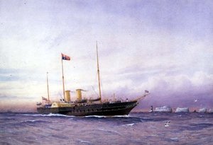 H.M. Yacht Osborne av William Frederick Mitchell