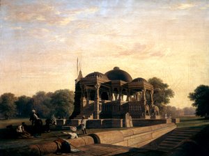 Forntida tempel i Hulwud, 1826.