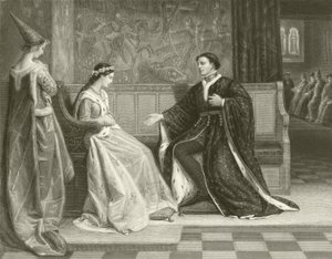 Uppvaktningen av kung Henrik V av William Frederick Yeames