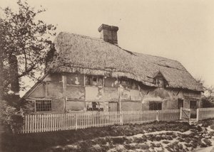 Vid Burwash, Sussex (svartvitt foto) av William Galsworthy Davie