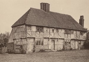Vid Swanton Street, Kent (svartvitt foto) av William Galsworthy Davie
