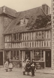 Vid Tenterden, Kent (svartvitt foto) av William Galsworthy Davie