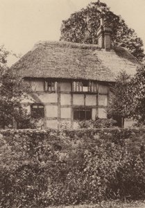 Vid West Burton, West Sussex (svartvitt foto) av William Galsworthy Davie