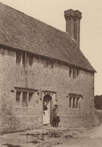 Bean Lodge, New Grove Lane, nära Petworth, Sussex (svartvitt foto) av William Galsworthy Davie