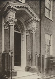Doorway, Brighton Road, Reigate, Surrey (s/v foto) av William Galsworthy Davie