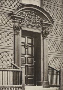 Doorway, Cranbrook, Kent (s/v foto) av William Galsworthy Davie