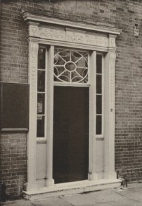 Doorway, Newbury, Berks (s/v foto) av William Galsworthy Davie