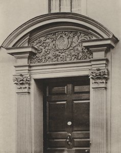 Dörröppning, Pudding Lane, Maidstone, Kent (s/v foto)