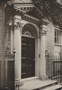 Doorway, Redhill Road, Reigate, Surrey (s/v foto) av William Galsworthy Davie