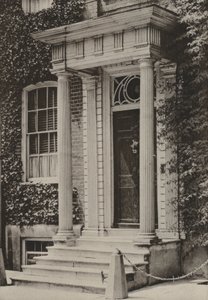 Doorway, Southgate Street, Winchester (s/v foto) av William Galsworthy Davie