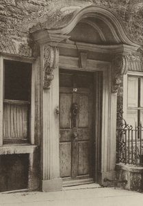 Doorway, Stamford, Northants (s/v foto) av William Galsworthy Davie