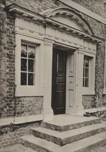 Doorway, The Broad, Hellingly, Sussex (s/v foto) av William Galsworthy Davie