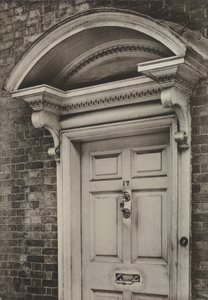Doorway, The Causeway, Horsham, Sussex (s/v foto) av William Galsworthy Davie