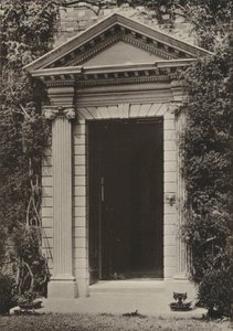 Doorway, The Vicarage, Hailsham, Sussex (s/v foto) av William Galsworthy Davie
