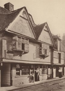 I North Lane, Canterbury, Kent (svartvitt foto) av William Galsworthy Davie