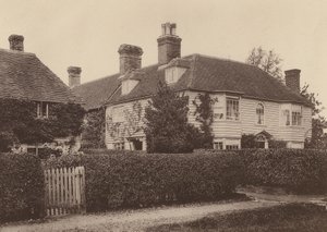 Market Cross House, Hawkhurst, Kent (svartvitt foto) av William Galsworthy Davie