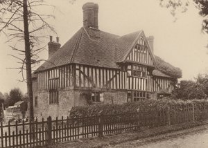 Yew-Tree Farm, nära Beckley och Northiam, Sussex (svartvitt foto) av William Galsworthy Davie