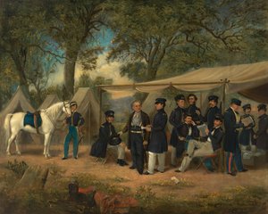 Zachary Taylor vid Walnut Springs, 1847. av William Garl Browne
