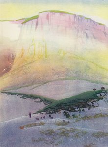 The Last Glean, Corsica (färg litho)