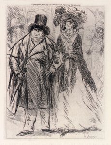 Herr och fru Mollet av William Glackens