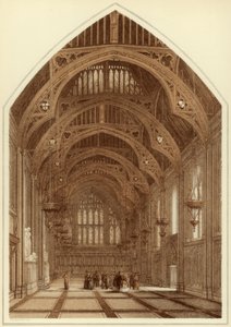 Guildhall interiör, City of London, 1886
