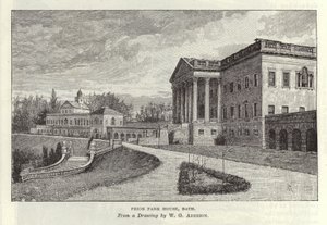 Tidigare Park House i Bath av William Grylls Addison